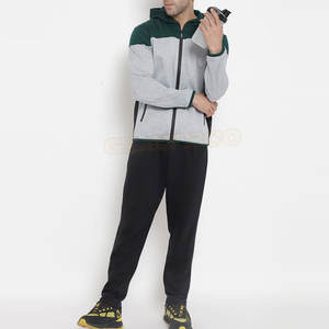 Chándales de invierno personalizados para hombre, conjunto informal transpirable de alta calidad con mangas largas, logotipo personalizado de talla grande ecológico - Product Image 5