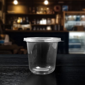 Les tasses en plastique transparentes écologiques jetables du Viet Nam pp 12oz à 24oz s'étendent 95mm pour des boissons glacées de café - Product Image 4