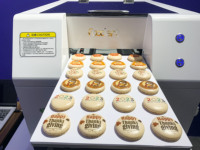 Vente en gros 2026 nouveau modèle amélioré tendance haute qualité beignet dragée coloré machine d'impression alimentaire