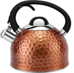 Métal à expédition rapide avec théière finie en cuivre Parties d'intérieur Pot de service de thé Accessoires de cuisine pour la maison - Product Image 1