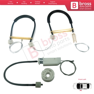 ชุดซ่อมกระจกหน้าต่าง BWR959ด้านหน้าซ้ายสำหรับ CLS Class C219 W219 2004-2011 A2197200746 - Product Image 2