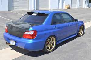 ที่บังแดดกระจกหลัง, สปอยเลอร์ติดหลังคาอุปกรณ์เสริมรถยนต์สำหรับ Impreza 4dr/2dr 02 ~ 07 - Product Image 3