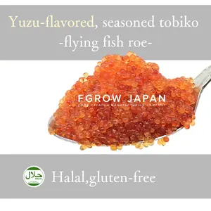 Fournisseur unique japonais d'aliments surgelés halal de produits d'œufs de poisson volant