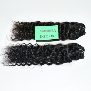 Extensions de cheveux humains vierges indiens Remy 100 % naturels bruts, double trame machine, cuticules alignées, à clipser, vente en gros - Product Image 6