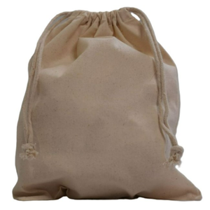 Sacs en coton écologiques en gros avec cordon de serrage - Fermeture à boucle souple - Motif de lettres personnalisable - Options blanc/coloré - Cadeau - Voyage - Product Image 2