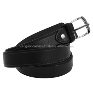 Ceinture western vintage en cuir de vache fait à la main personnalisée 25mm boucle ardillon en cuivre décontracté couleur bronzage pour hommes - Product Image 2