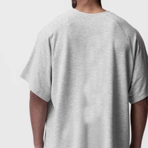 Camiseta atlética de manga raglán para hombre, perfecta para entrenamientos de gimnasio y ropa informal - Product Image 5