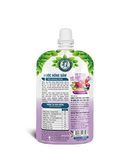 Boisson énergisante Vinut Trust Wholesale Royal Red Ginseng avec jus de raisin et de myrtille pour enfants et adultes, durée de conservation de 12 mois - Product Image 5