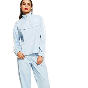 Conjunto Deportivo de 2 Piezas para Mujer, Cortavientos Ajustado, Ligero, para Ejercicio y Running, Impermeable, Nuevo Diseño, Tallas Grandes - Product Image 1