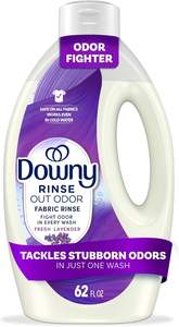 Downy Rinse, Désodorisant pour Linge, Parfum Lavande Fraîche, 62 FL OZ, Adoucissant Textile et Rinse Désodorisant pour Linge - Product Image 2