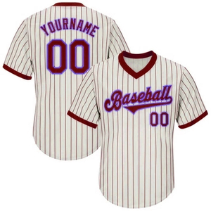 Maillot de baseball performant 100 % polyester, durable et élégant – Technologie à séchage rapide pour l'entraînement professionnel - Product Image 1