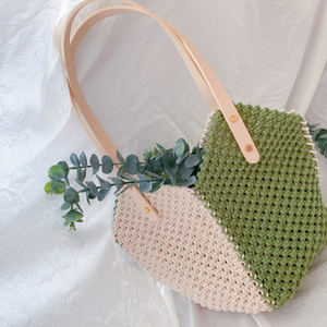 Macrame <b>Women's</b> Fashionable <b>Bag</b> <b>for</b> Girls <b>Woman</b>, Mini Vintage <b>Crossbody</b> <b>Bag</b>, Trendy <b>Bags</b> <b>for</b> Girls OEM Made in Vietnam - Product Image 1