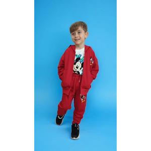 Topolino 3 pezzi Cardigan con cappuccio Set superiore e inferiore