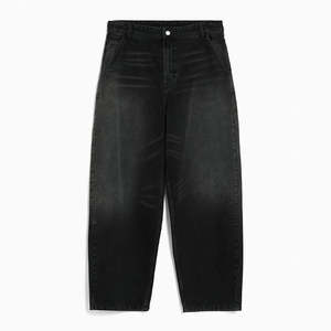 กางเกงยีนส์ทรงหลวมอินเทรนด์กางเกงเดนิมขากว้างสำหรับผู้ชายเครื่องแต่งกายแฟชั่นแนวสตรีทสวมใส่สบายทุกวัน - Product Image 3