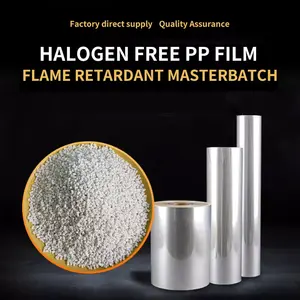 Plastic Additives Supplier Transparent Halogen Free Flame Retardant Masterbatch For PP V2