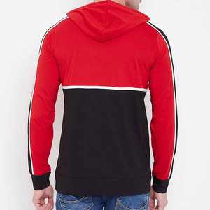 Sudadera CON CAPUCHA DE Color sólido a la moda para hombre, Jersey grueso informal de algodón, sudadera de lana Polar de invierno bordada de talla grande - Product Image 6