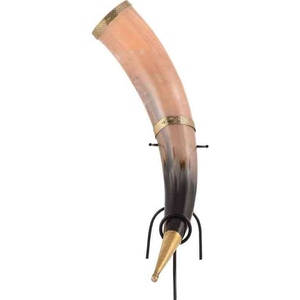 Jarra de cuerno vikingo de búfalo de calidad superior para Recreaciones históricas, celebraciones religiosas, cultura vikinga - Product Image 6