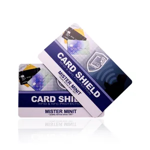 بطاقات منع مسح RFID مضادة للتخطيط بطاقات منع الدفع الآمنة