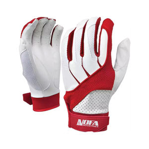 Gants de baseball professionnels en cuir de haute qualité avec logo personnalisé Gants de frappeur confortables en position Offre Spéciale champ extérieur - Product Image 1