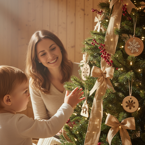 Ấn Tượng cao 210 cm granpino phong cách Mỹ Cây thông giáng sinh phong phú và thực tế gói vương miện của 1 - Product Image 3