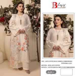 Pakistanaise Lawn Salwar Kameez Collection pour les femmes-Tenue de fête formelle Toutes les saisons Vente en gros Disponible - Product Image 1