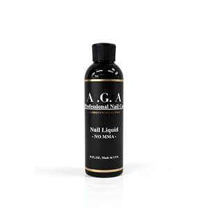 A.G.A Traditional Nail <b>Liquid</b> Monomer 8 oz <b>Acrylic</b> Powder for Nail Decoration with Glitter Material for Sand Sugar Use - Product Image 2