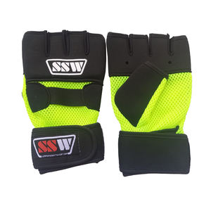 Personnalisé Demi Doigt Femmes Hommes Gym Fitness Haltérophilie Gants De Sport Sans Doigts Enveloppe Intérieure De La Main Gel Rembourré Gants En Néoprène - Product Image 1