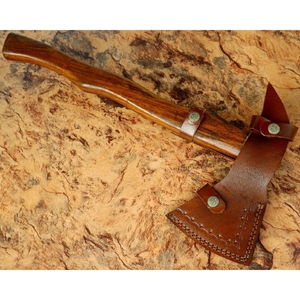 Custom Handmade Carbon Steel Viking <b>Axe</b> Bearded <b>Axe</b> Survival Outdoor <b>axe</b> With Wooden <b>Handle</b> carbon Steel <b>Axes</b> - Product Image 2