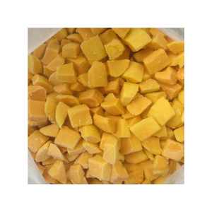 Mango congelado de Vietnam, cubos IQF, rebanadas de Mango dulce amarillo entero para jugo de batido, uso de procesamiento de exportación a granel - Product Image 2