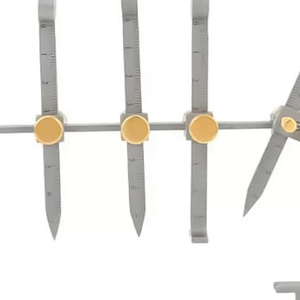 Instrumento medidor de proyecto Nasal Davis de acero inoxidable Manual certificado CE para precisión de rinoplastia y cirugía de nariz - Product Image 6