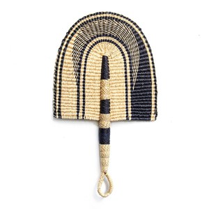 Faible coût en gros faible quantité Boho abstrait corde décoration murale jonc de mer ventilateur suspendu décor Orange couleur personnalisable - Product Image 5