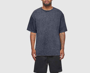 Camisetas de Punto de Algodón 100% de Alta Calidad al por Mayor, Impresión por Transferencia de Calor Personalizada, Impresas, Gruesas, Tallas Grandes, Diseño Gráfico Personalizado - Product Image 4