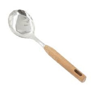 Ensemble de couverts de luxe portables en acier inoxydable doré et argenté avec manche en bois, comprenant fourchette, cuillère et couteau, présenté en coffret. - Product Image 1