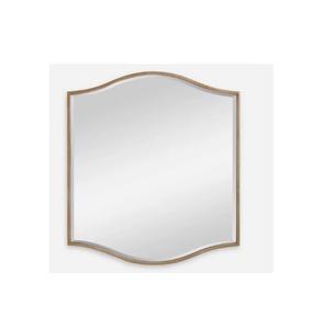 Luxury Brass Metal Golden Modern Simple Design Elegant Wedding <b>Hanging</b> Hotel Bathroom Decorative <b>Wall</b> <b>Mirror</b> - Product Image 1