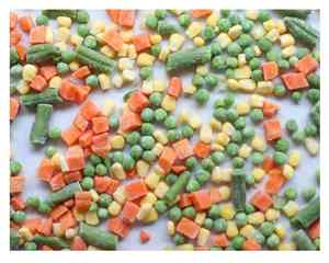 Cubes de brocoli pour la vente au détail et les services alimentaires Mélange de légumes surgelés IQF de haute qualité du Vietnam Carotte Pois Maïs Chou-fleur - Product Image 5