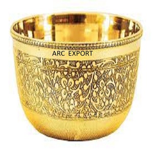 Bol de service alimentaire en métal poli en acier inoxydable or et argent Bol de service à mélanger pour ustensiles de cuisine antiques à un prix raisonnable - Product Image 3