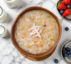 Yuhyun Dakjuk Sano Coreano Gachas de pollo Auténtico Tradicional Dakjuk Gachas de arroz Instantáneo Listo para comer Comida reconfortante - Product Image 1