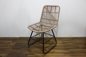 Modern Style Aluminum Frame PE Rattan Durable <b>Stackable</b> Outdoor <b>Dining</b> <b>Chair</b> for Living Room Hotel Restaurant Kitchen Villa - Product Image 4
