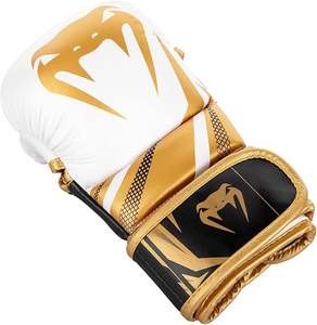 Guantes de MMA de medio dedo para hombre y mujer, guantes de Kickboxing de cuero Maya Hide, soporte de muñeca ajustable, combate, Muay Thai, artes marciales - Product Image 6