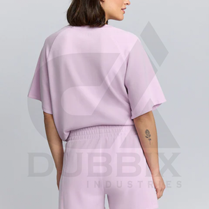 Pantalones cortos para correr para mujer, 100% de algodón, pegatina con logotipo personalizable, transpirable, Ajuste Recto, diseño de patrón de Color, pantalones cortos de Fitness para mujer - Product Image 2