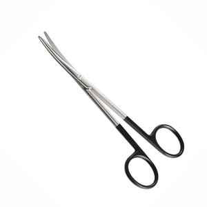 Tijeras vasculares quirúrgicas Medicab de alta calidad, hoja curva, fuente de alimentación Manual de acero inoxidable, certificado MOL, garantía de 5 años - Product Image 1