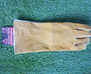 Gants de soudage en cuir de vachette et peau de mouton à double couche, protection sûre, vente directe du fabricant américain - Product Image 6