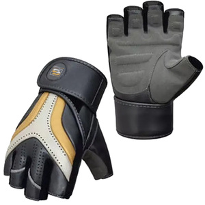 Gants d'entraînement en cuir à demi-doigts pour hommes et femmes Gants de fitness et de gymnastique avec protection de la paume pour le cyclisme et l'entraînement - Product Image 5