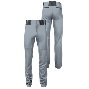 Pantalones de béisbol de longitud completa Color gris Durable Transpirable Poliéster Pantalones atléticos para entrenamiento de equipos de adultos y ropa de juego - Product Image 5