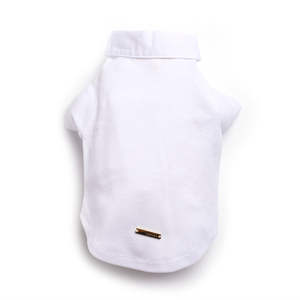 T-shirt Polo Léger et Moderne Blanc Pur Printemps-Automne pour Chien – Fabrication ODM Taïwan - Product Image 6