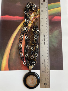 สร้อยคอทำมือจากเขาควาย ดีไซน์สวยงาม ทนทาน สไตล์สัตว์ สวยงามคลาสสิก เหมาะสำหรับเป็นของขวัญในโอกาสต่างๆ - Product Image 3