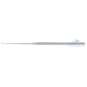 SHEEHY Stainless Steel Knife Curette Weaponlarge 2.5MM 6 1/2IN Manual ENT Surgical <b>Instrument</b> DE-2495 CE ISO Certified Class I - Product Image 3