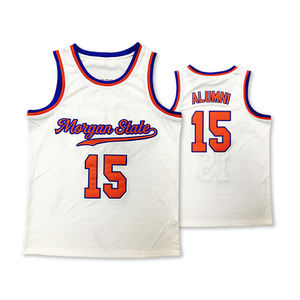 Camisetas de Baloncesto de Malla 100% Poliéster para Hombre, Camisetas Deportivas de Malla, Uniformes Deportivos Lisos para Equipos - Product Image 4