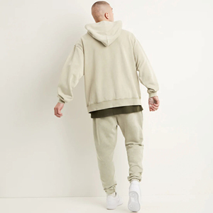 Sweats à capuche pour hommes délavés à l'acide de haute qualité au design personnalisé Meilleure vente Léger et confortable Décontracté Grande taille Sweats à capuche délavés à l'acide pour hommes - Product Image 4