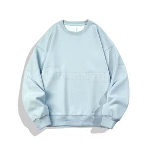 Felpa da Uomo con Strass Luccicanti, Manica Lunga, Moda Streetwear per Uso Quotidiano e Serale - Product Image 3